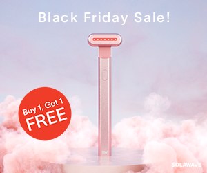 Solawave Black Friday Sale ad: buy 1, get 1 free